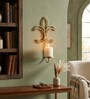 Wall Iron Candle Holder Wall Mounted Candle Sconces Pillar Stand