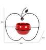 Wall Hanging Red Apple Planters Set of 2