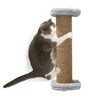 Wall Hanging Scratching Post For Cat Kitten Large Size In Grey Colour
