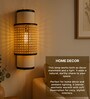 Bedroom Bamboo Wall Lamp (L16 X H41 Cm)