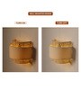 Bamboo Wall Mounted Lamp (L30 X H25 Cm)