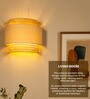 Bamboo Wall Mounted Lamp (L30 X H25 Cm)