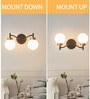 Wall Light (Doom Glass Double, Without Bulb)