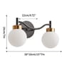Wall Light (Doom Glass Double, Without Bulb)