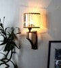 Wall Light With Glss Lamp Shade