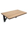 Bruno Wall Mounted Table in Natural Finish