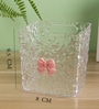 Transparent Wall-Mounted Water Wave Storage Box (Pack Of 1)