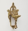 Wall mounted Gold Brass Diya