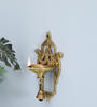 Wall mounted Gold Brass Diya