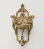 Wall mounted Gold Brass Diya