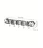 Wall-Mounted Mop & Broom Organizer Suction Cup Cleaning Rack With Hooks