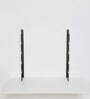 Zen Wall Mounted Table in Black & White Finish