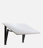 Wall Mounted Table in Glossy White Finish