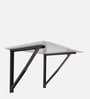 Wall Mounted Table in Glossy White Finish