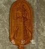 Wall of Devi Brown Terracotta Showpiece