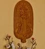Wall of Devi Brown Terracotta Showpiece