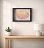 Black Baroque Plastic Rectangular Photo Frame