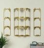 Wall Rectangular Etching Tealight Holder Set of 3