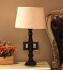Wallnut Brown Long design Table Lamp