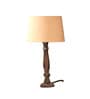 Wallnut Brown Long design Table Lamp