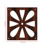 Walnut Engineered Wood Hanging Wood Divider