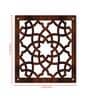 Walnut Engineered Wood Hanging Wood Divider