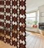Walnut Engineered Wood Hanging Wood Divider