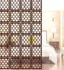 Walnut Engineered Wood Hanging Wood Divider