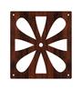 Walnut Engineered Wood Hanging Wood Divider