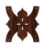 Walnut Engineered Wood Hanging Wood Divider