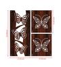 Walnut Engineered Wood Hanging Wood Divider