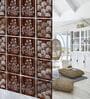 Walnut Engineered Wood Hanging Wood Divider