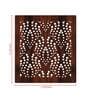 Walnut Engineered Wood Hanging Wood Divider