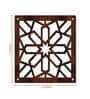 Walnut Engineered Wood Hanging Wood Divider