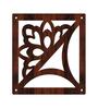 Walnut Engineered Wood Hanging Wood Divider