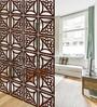 Walnut Engineered Wood Hanging Wood Divider