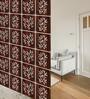 Walnut Engineered Wood Hanging Wood Divider