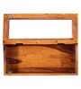 Sheesham Wood Wall Shelf With Door