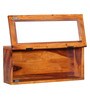 Sheesham Wood Wall Shelf With Door