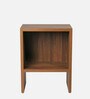 Walnut Hues Night Stand in Dark Brown Finish