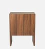 Walnut Hues Night Stand in Dark Brown Finish