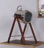 Walnut Mdf Study Lamp  (1 Piece)