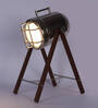 Walnut Mdf Study Lamp  (1 Piece)