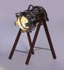 Walnut Mdf Study Lamp  (1 Piece)