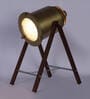 Walnut Mdf Study Lamp  (1 Piece)