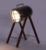 Walnut Mdf Study Lamp  (1 Piece)