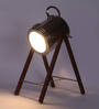 Walnut Mdf Study Lamp  (1 Piece)