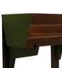 Walnut Wood Polymer Composite Boat Wall Planter With Walnut Bracket