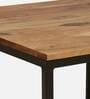 Walond Solid Wood Nesting Coffee Table Set in Natural Finish With Stools