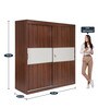 Walton 2 Door Sliding Wardrobe in Walnut Colour